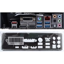 STRIX Z270F 게임용 마더 보드의 새로운 I/O 쉴드 백 플레이트 그냥, 한개옵션0