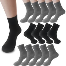 발렌티노크리스티 남자 일반 비즈니스 중목 양말 15켤레