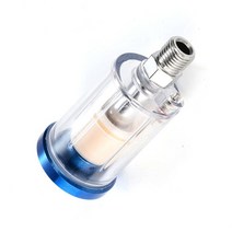 1/4 "물 오일 분리기 공기 필터 습기 트랩 유럽 스타일 압축기 스프레이 페인트 총 도구 압력 부품, 빨간색