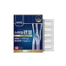 1+1 할인행사 120정 //뉴일리 엠에스엠글루코사민 스마일관절2030mgx60정(2개월), 2셋트, 2개