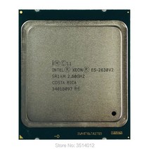 제온CPU인텔 제온 E52630V2 E5 2630v2 v2 2.1 GHz 6 코어 12 스레드 CPU 프로세서 15M 80W LGA 2011