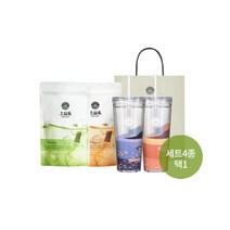 [본사직영]오설록 찬물 아이스티 텀블러 20입 세트/녹차/루이보스/물습관, 1) 찬물녹차 20입_2) 금빛 텀블러