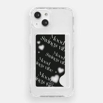 168cm(카드탱크) 무드스윙 Iphone 11:블랙, 1개