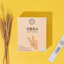 먹고순삭 프리미엄 국내산100% 곡물발효 효소, 프리미엄 국내산 100% 곡물효소 1박스 (30포)