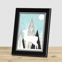 큐빅 보석십자수 액자 주문 제작 맞춤 BS27, BS75/40x50cm