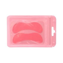 주름 방지 속눈썹 파마 리프팅 마스크 실리콘 패드 속눈썹 연장 눈 밑 메이크업 도구 1 쌍 신제품, Pink