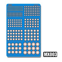 모델 복용 도구 금속 에칭 부품 적응 피스 조인트 나사 갑옷, 03 MX003, 03 MX003