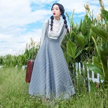 중세 경성시대 개화기의상 졸업사진 컨셉 의상 원피스