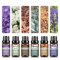 에센셜오일 순수 천연 샌들우드 에센셜 오일 10ml 100ml 요가 명상 유향 클라리 세이지 라벤더 디퓨저 아로마, [01] 10ml, [13] Clove