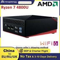 미니PC 데스크탑 고사양 저렴한 amd windows 11 ryzen 7 4800u 8 코어 16 스레드 2.5g lan ie3.0x4 ssd 게임용 컴퓨터 3x4k uhd, 라이젠 5 4500u 와이파이6, 우리를, 32GB DDR4 1TB NVMe