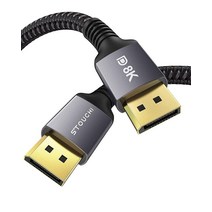 디스플레이 포트 케이블 1 4 Stouchi 8K 6 6FT DP 32 4Gbps 8K@60Hz HBR3 4K@60Hz 144Hz 120Hz 5K@60Hz 1080P@240Hz F, 1_6.6 ft