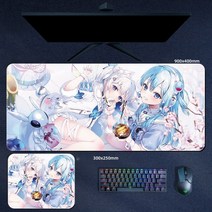 승리의 여신 Nikke 게임 승리의 여신 니케 캐릭터 굿즈 장패드 마우스패드 모음, 900x400mm, 3mm, K