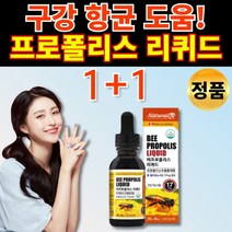 프로폴리스 리퀴드 액체 액 액상 플라보노이드 프리 플로 폴리 포리 포르 폴리스 프로폴스 프로폴리 프로플리스 기관지복합식품 항산화 구강 항균 도움 면역력 면역력에 먹는 영양제, 1+1통