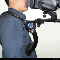 카메라 숄더리그 어깨 견착대 패드 브래킷 브라켓, 기본선택