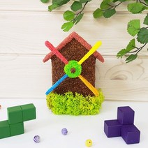 빨간오리 스칸디아모스 풍차집만들기(5인세트)