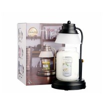 양키캔들 웨딩데이 병향초 & 매직 캔들워머 선물세트 (국내 생산 높이 조절) 결혼기념 집들이, 블랙, 웨딩데이 411g