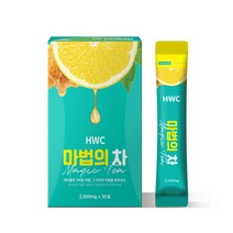 [3 1 이벤트] HWC 마법의 차 아이돌워터 홍차 레몬 꿀 녹차, 2) 2박스 (2개월분)