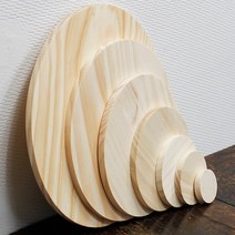 두께1cm 송목나무판 DIY목재원형판, 두께1cm×지름30cm