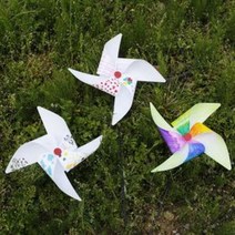 왕 바람개비(10개)/여름캠프/그리기바람개비/