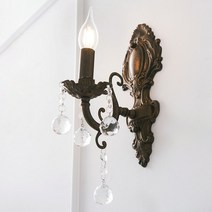 캔들 1등 클래식 벽등 (램프 포함), 화이트(촛대구 하얀)