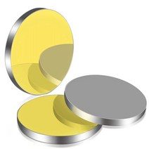레이저 절단 CO2 레이저용 금도금 실리콘 거울 직경 30 조각 커팅 조각사/커터용 3 개입, 01 Silver