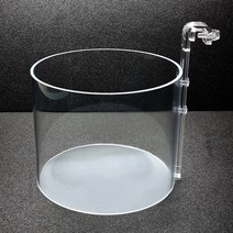 지존부화통 원형 높이 조절식 아크릴 부화통, 대(지름 15cm. 높이 12cm)