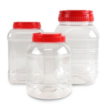 술병 매실통 과실주 담금주 보관 플라스틱 밀폐용기, 4.4L