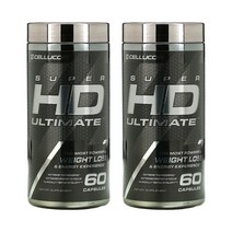 Cellucor Super HD Ultimate 셀루코어 슈퍼 HD 얼티메이트 60캡슐 2병 카페인 블렌드 암라 함유