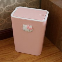 산리오 헬로 키티 그라인더 쓰레기 홀더 화장지 청소 양동이 욕실 액세서리 폐기물 보관함, 01 A  25x18x37cm