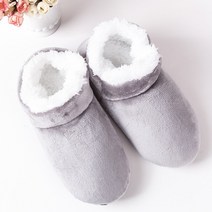 온라인 겨울용 가정용 슬리퍼 남성용 스웨이드 플러시 바닥 레이지 신발 홈 빅 사이즈 47, 8.5, 06 grey_06 8.5
