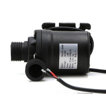보일러 수리 교체 부품 800lh 5m dc 12v 24v 태양 브러시리스 모터 물 순환 워터 펌프 고품질