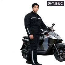 겨울 방수 오토바이 패딩 방한복 TBS-5101 상의 하의 별매 블랙 M~5XL 퀵 배달 배송 우의 우비 남자 티뷰크, 상의 TBS-5101_XL