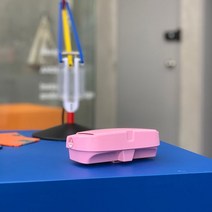 포르쉐911 카레라 미카 차량용 선바이저 클립 형 선글라스케이스, 1개, 핑크