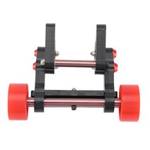 1/8 arrma kraton 외국어로 나일론 스프링 휠 바 바 태풍 rc 자동차 업그레이드 부품 액세서리, 하나, 빨간색