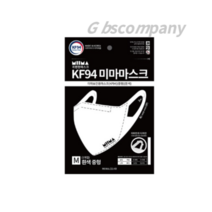 미마마스크 보건용 마스크 중형 KF94, 1개입, 540개, 0 white (화이트)