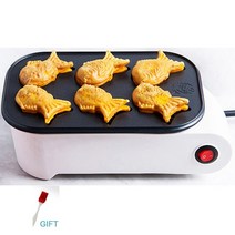 프리버스 타코야끼 기계 프라이팬 메이커 팬 타코야키 와플기계 업소용 문어 볼 메이커 팬, 타이야키 메이커