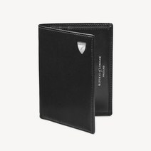 아스피날오브런던 Card Wallet with Notes Pocket 가죽카드지갑 블랙