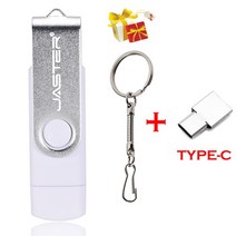 스마트 폰 OTG USB 2.0 플래시 드라이브 4GB 8GB 16GB 32GB 128GB 도매 맞춤형 로고 펜 마이크로 메모리, 01 White_02 8GB