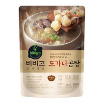비비고 프리미엄 도가니곰탕 460g x 4 간단한 아침국