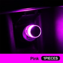 도어라이트 미니 USB LED 분위기 조명 볼보 Xc60 Xc90 S60 V40 V50 V60 S80 S40 C30 Awd C70 액세서리, 10 For Mazda, 03 Pink