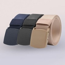 남여 공용 군대 밀리터리 패브릭 소재 심플 벨트 질긴 여성 군용 나일론, 네이비