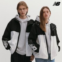 뉴발란스 남여공용 SHIFTED 웜업 자켓 바람막이 블랙 NBNAC31113-19