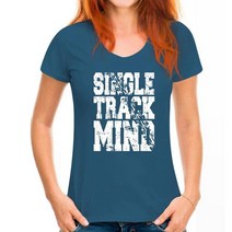 픽시 자전거 가벼운 산악 자전거 티셔츠 남성용 싱글 트랙 마인드 Mtb 선물, 15 WoMen Azure blue_02 XS