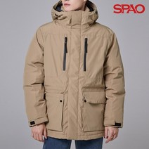 [SPAO] 남성 유틸리티 패딩 파카