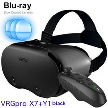 컴퓨터VR 스팀 VR 게임 가상 현실 3d vr 헤드셋 스마트 안경 헬멧 스마트 폰 7, vrgpro x7 및 y1