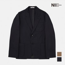 [NII] 남성 세미오버 린넨 자켓_NNXFUWM2401
