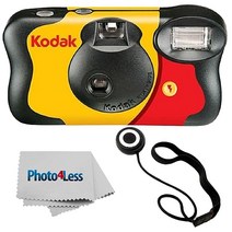 Kodak 펀 세이버 일회용 카메라 27롤/핸드 스트랩/천 4417294144, 1개