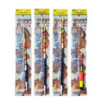 니켄 바다찌 찌낚시 막대찌 완성채비 참돔 우럭 감성돔 고등어, 4호, 1개