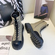 워커부츠 여성 봄가을 계절 어텀 미들부츠 통굽 차량 숏부츠 첼시부츠 삭스 2759297095