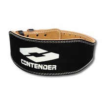 컨텐더 CC-729 가죽 역도벨트 허리보호대 웨이트벨트
